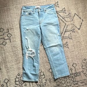 Abercrombie Mid Rise Boyfriend Jeans